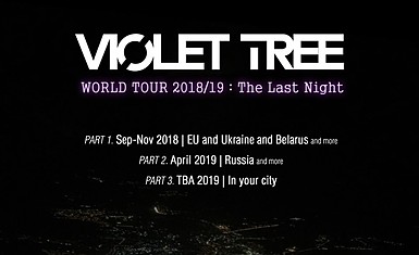 Мировой тур группы Violet Tree - World Tour 2018/19: The Last Night!