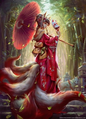 Лисы-оборотни (хули-цзин, кумихо, кицунэ) 17.11.21