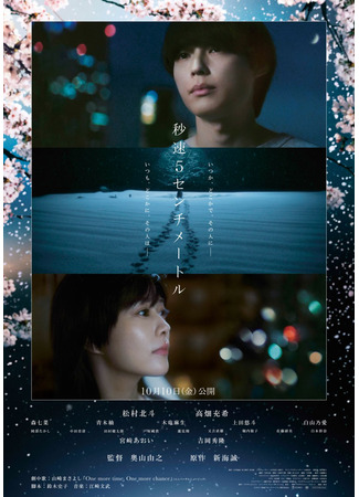 дорама Пять сантиметров в секунду (5 Centimeters per Second: Byousoku Go Centimeter) 13.10.25