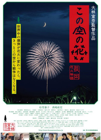 дорама Цветы в небе: История фейерверков Нагаоки (Casting Blossoms to the Sky: Kono Sora no Hana: Nagaoka Hanabi Monogatari) 01.11.25